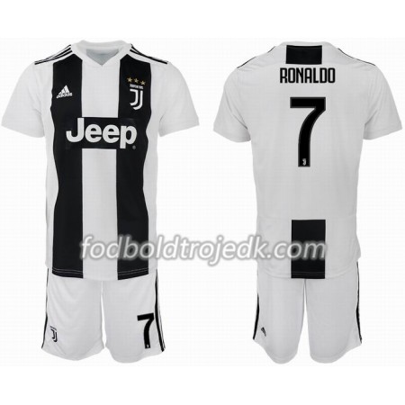 Juventus Ronaldo 7 Børn Hjemme 2018/19 - Fodboldtrøjer(S/S) Juventus Ronaldo 7 Børn Hjemme 2018/19 - Fodboldtrøjer(S/S)